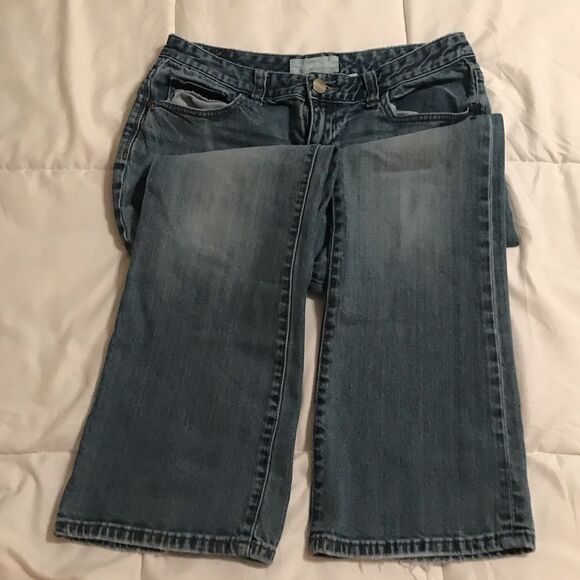 Maurices Taylor Boot Jeans 7/8 Short Jeans - Picture 5 of 8